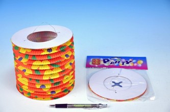 Lampion válec 15cm v sáčku karneval