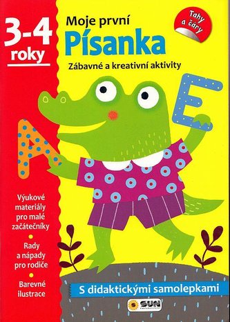 Moje první písanka 3-4 ROKY samolepky