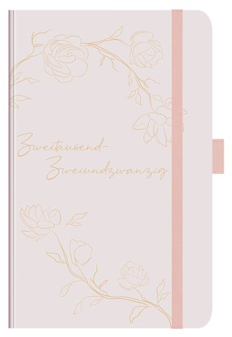 Buchkalender Times Small12 Trend Jasmin 2022