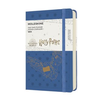 Moleskine Harry Potter denní diář 2022 modrý S