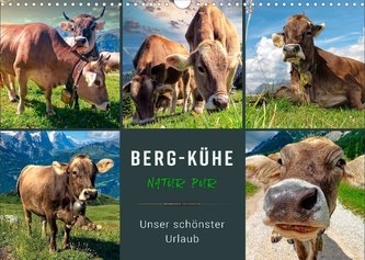 Berg-Kühe, Natur pur - unser schönster Urlaub (Wandkalender 2022 DIN A3 quer) Berg-Kühe, Natur pur - unser schönster Urlaub (Wandkalender 2022 DIN A3 quer)