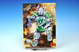 Stavebnice BanBao Beast Fighter bojovník Ektas na baterie se světlem 215ks v krabici 24x33x7cm