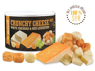 Mixit - Křupavý sýr white cheddar red leicester 70g