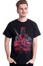 Pánské tričko Marvel|Deadpool: Pose Splat (M) černá bavlna