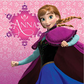 Obraz na plátně Frozen|Ledové království: Anna Pink (30 x 30 cm)