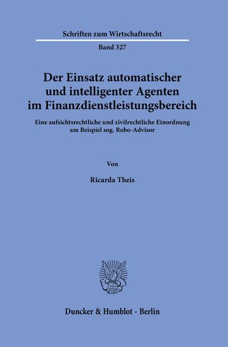 Der Einsatz automatischer und intelligenter Agenten im Finanzdienstleistungsbereich.
