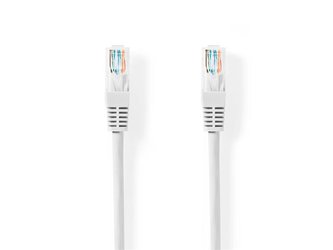 Kabel UTP 1x RJ45 - 1x RJ45 Cat5e 3m WHITE NEDIS CCGT85100WT30