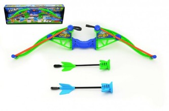 Luk a šípy 2ks plast 58cm v krabici