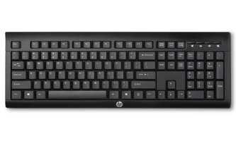 HP K2500 bezdrátová klávesnice SK