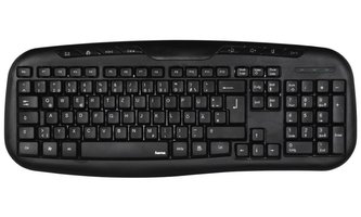 HAMA klávesnice Cellino/ drátová/ USB/ CZ+SK/ černá HAMA klávesnice Cellino/ drátová/ USB/ CZ+SK/ černá