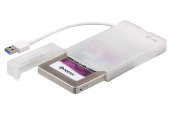 i-tec externí box pro HDD ADVANCE MySafe Easy/ 2,5\" SATA/ SSD/ USB 3.0/ bílý