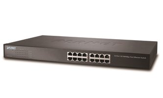 PLANET FNSW-1601 Switch 16 x 10/100, kov, rack PLANET FNSW-1601 Switch 16 x 10/100, kov, rack