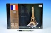 Pěnové puzzle 3D Eiffelova věž 35 dílků 20,5x47x23cm v krabici