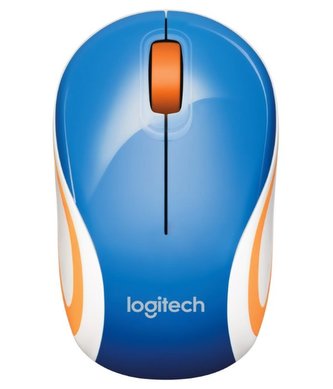 Logitech myš M187/ Bezdrátová/ Optická/ 1000dpi/ USB přijímač/ modrá Logitech myš M187/ Bezdrátová/ Optická/ 1000dpi/ USB přijímač/ modrá