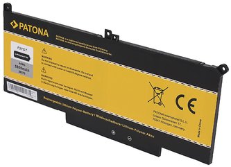 PATONA baterie pro ntb DELL LATITUDE E7270 / E7470 5800mAh Li-Pol 7,6V F3YGT PATONA baterie pro ntb DELL LATITUDE E7270 / E7470 5800mAh Li-Pol 7,6V F3YGT
