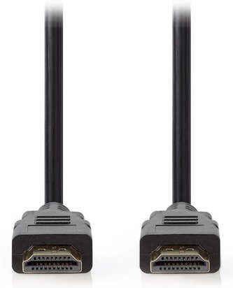 NEDIS Ultra High Speed HDMI 2.1 kabel/ konektory HDMI - HDMI/ 8K@60Hz/ černý/ 2m