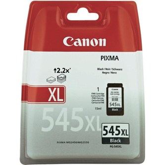 PG-545XL Inkjekt cart. pro Pixma MG2450, MG2550 tiskárny, CANON černá, 400 stran