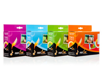 PRINTLINE Multipack kompatibilní s HP 364XL /  pro Photosmart B8550 , C5380  / 1 x 23 ml + 3 x 13 ml, C,M,Y,BK, čip