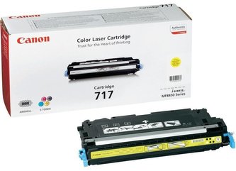 Canon toner CRG-717Y/ LBP-53x0/ MF-8450/ 4000 stran/ Žlutý