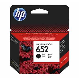 F6V25AE Toner pro Deskjet Ink Advantage 1115 serie tiskáren, HP 652 černá, 360 stránek
