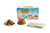 Magický písek 225g + 2 formičky asst 3 barvy v krabičce