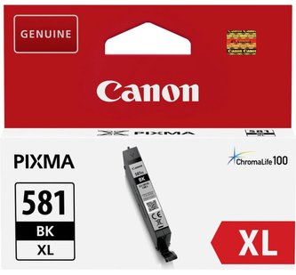 CLI-581BXL Inkoust pro Pixma TS7550, 8150, 9150 tiskárny, CANON, černá, 8,3ml