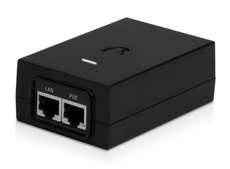 UBNT POE-48-24W - PoE adapter 48V/0,5A (24W), včetně napájecího kabelu