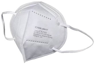 CRDLIGHT 25ks  Respirátor FFP2 bílý / stupeň filtrace > 95%