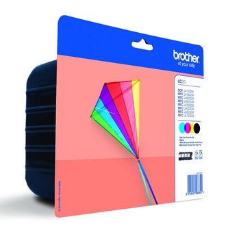 LC223BCMY Inkjet cart. pro MFC-J4420DW, MFC-J4620DW tiskárny BROTHER b+c+m+y, 4*550 p.