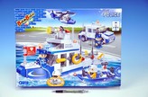 Stavebnice BanBao Policie Pobřežní hlídka 418ks + 4 figurky v krabici 40x30x7cm