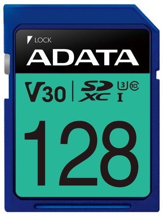 ADATA Premier Pro 128GB SDXC/ UHS-I U3 V30S CL10