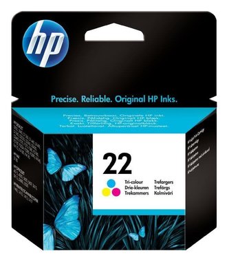 Inkjet cart.pro "DeskJet 3920, 3940, D2300" tiskárny, HP "Nr.22" Barevná, 5ml