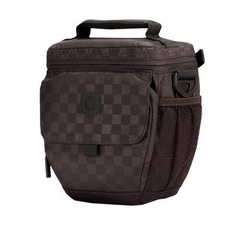 CONTINENT pouzdro na fotoaparát nebo kameru FF-05/ střední velikost/ hnědé