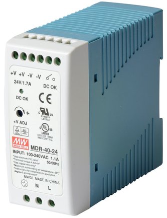 Planet PWR-40-24 napájecí zdroj DIN, 24V, 40W, slim