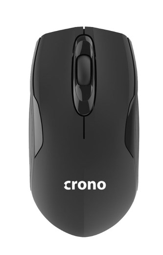 CRONO myš CM644/ optická/ bezdrátová 2.4GHz/ 1000 dpi/ USB/ černá