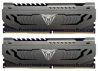 PATRIOT Viper Steel 16GB DDR4 3600MHz / DIMM / CL18 / 1,35V / Heat Shield / KIT 2x 8GB