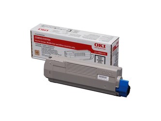 OKI originál tonerová kazeta 43865724/ C5850/ C5950/ MC560/ MC560n/ MC560dn/ 8000 stran/ Černá