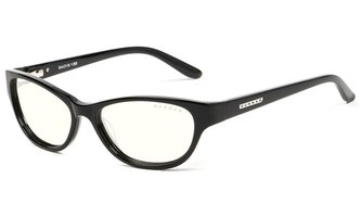 GUNNAR kancelářské dioptrické brýle JEWEL READER / obroučky v barvě ONYX / čirá skla / dioptrie +1,0