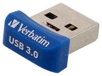 32GB USB Flash 3.0, 80/25 MB/sec, VERBATIM "NANO STORE ´N´ STAY"