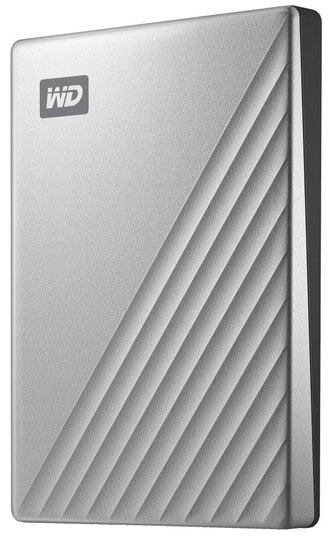 WD My Passport Ultra 2TB HDD / Externí / 2,5\" / USB Type-C / Stříbrná