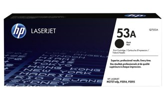Toner pro "LaserJet P2014, P2015, M2727MFP" tiskárny, HP "Q7553A" Černá, 3 tis.stran
