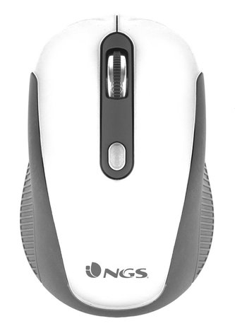NGS myš HAZE/ Bezdrátová/ Bílá/ USB