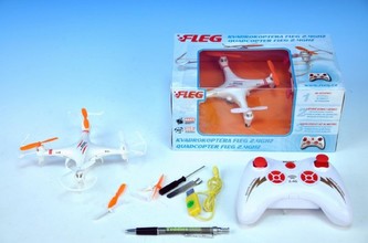 Dron/Kvadrokoptéra bez kamery Fleg IC 24MHz  USB dobíjení na baterie v krabici