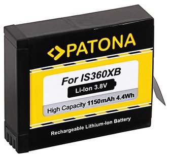 PATONA baterie pro digitální kameru Insta 360 One X 1150mAh Li-Ion 3,8V