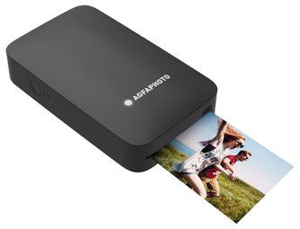 AGFA PHOTO Realipix Mini P/ 4Pass sublimační tiskárna/ 5,3 x 8,6/ BT/ Černá