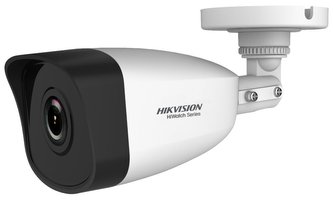 HIKVISION HiWatch IP kamera HWI-B121H/ Bullet/ 2Mpix/ objektiv 2,8 mm/ H.265/ krytí IP67/ IR až 30 m/ kov + plast