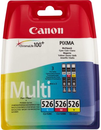 Inkjet cart.multipack pro "Pixma iP4850, MG5150, 5250" tiskárny, CANON C+M+Y