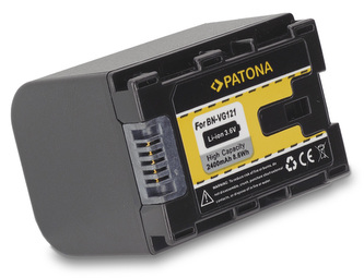 PATONA baterie pro digitální kameru JVC BN-VG121 2400mAh Li-Ion