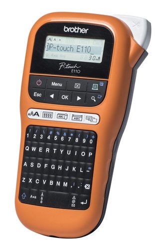 Tiskárna štítků pro elektrikáře "PT-E110VP", BROTHER Tiskárna štítků pro elektrikáře "PT-E110VP", BROTHER