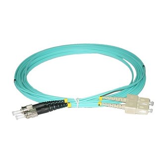 XtendLan FO patch ST-SC 10m 50/125 duplex , OM3, LS0H